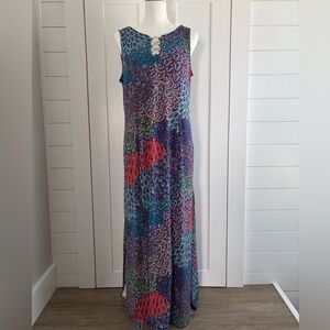 MSK Multicolor Paisley Dress